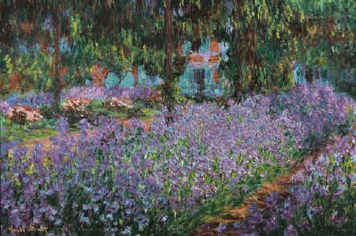 Claude Monet Artist s Garden at Giverny china oil painting image